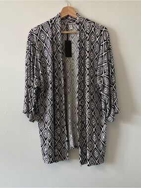 Max Studio Jersey Kimono Cardigan